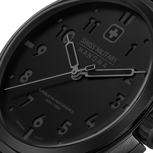 SWISS MILITARY HANOWA FIELDMASTER STEALTH SMWGG0003932 - SWISS MILITARY HANOWA - ZNAČKY