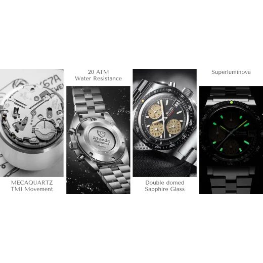 NIVADA GRENCHEN AUTOCHRON MECAQUARTZ - AUTOCHRON - ZNAČKY