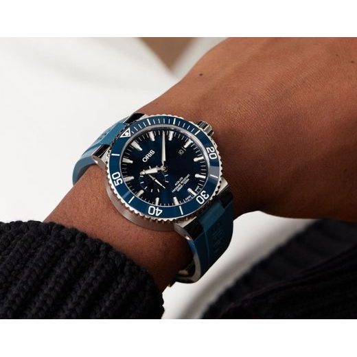 ORIS AQUIS SMALL SECOND DATE 45,5 MM 01 743 7733 4155-07 4 24 69EB - AQUIS - ZNAČKY
