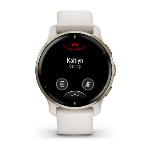 GARMIN VENU 2 PLUS KRÉMOVO ZLATÝ/BIELY SILIKÓNOVÝ REMIENOK - 010-02496-12 - ARCHÍV