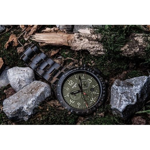 TRASER P67 OFFICER PRO CHRONOGRAPH GREEN OCEĽ - HERITAGE - ZNAČKY