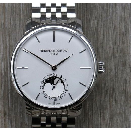 FREDERIQUE CONSTANT MANUFACTURE SLIMLINE MOONPHASE AUTOMATIC FC-705S4S6B - MANUFACTURE - ZNAČKY