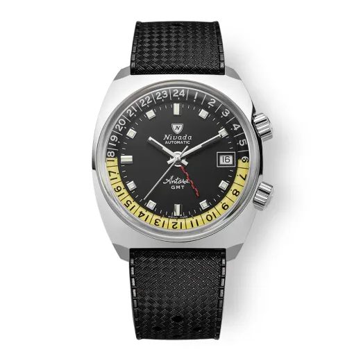 NIVADA GRENCHEN ANTARCTIC GMT - BLACK - ANTARCTIC - ZNAČKY