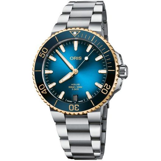 ORIS AQUIS DATE CALIBRE 400 41,5 MM 01 400 7769 6355-07 8 22 09PEB - AQUIS - ZNAČKY