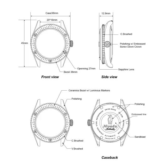 NIVADA GRENCHEN ANTARCTIC DIVER 32044A17 - ANTARCTIC - ZNAČKY