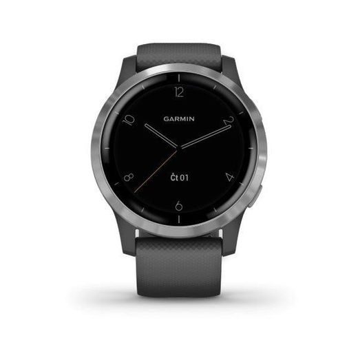 GARMIN VÍVOACTIVE4 SILVER/GRAY BAND 010-02174-03 - ARCHÍV