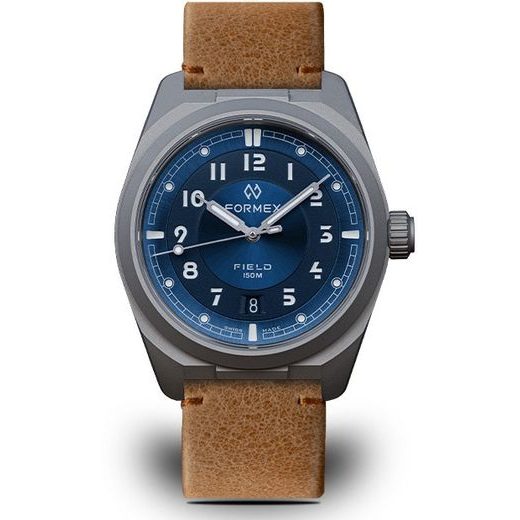 FORMEX FIELD AUTOMATIC GEN 2 DEEP BLUE LEONE BOLGHERI LEATHER STRAP 0660.1.6532.723 - FIELD AUTOMATIC - ZNAČKY