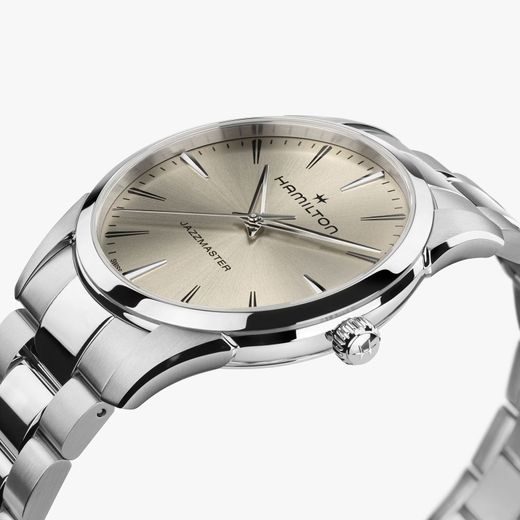 HAMILTON JAZZMASTER QUARTZ 40MM H32461121 - JAZZMASTER - ZNAČKY