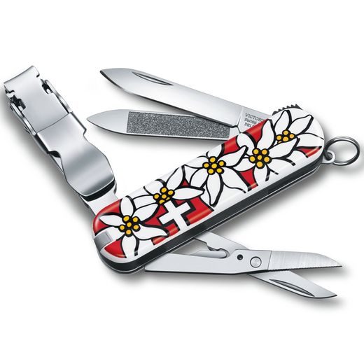 NÔŽ VICTORINOX NAIL CLIP 580 EDELWEISS - VRECKOVÉ NOŽE - OSTATNÉ