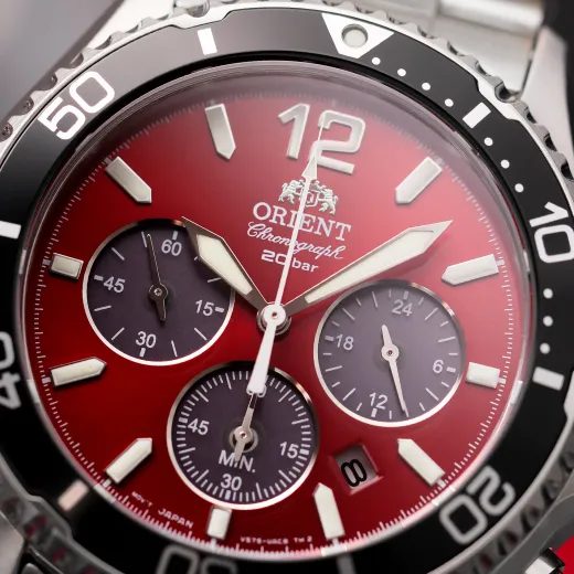 ORIENT SPORTS SOLAR CHRONOGRAPH RA-TX0207R - SPORTS - ZNAČKY