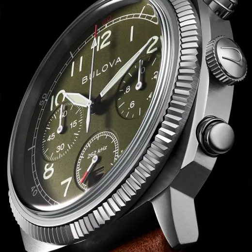 BULOVA MILITARY CHRONOGRAPH 96B482 VWI SPECIAL EDITION - PRECISIONIST - ZNAČKY