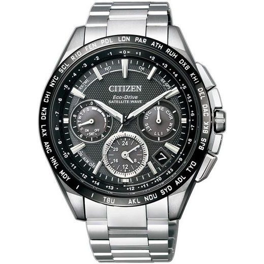 CITIZEN SATELLITE WAVE CC9015-54E - SUPER TITANIUM - ZNAČKY