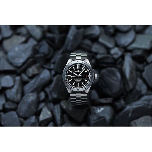 FORTIS MARINEMASTER M-40 GRAVITY BLACK F8120027 - MARINEMASTER - ZNAČKY