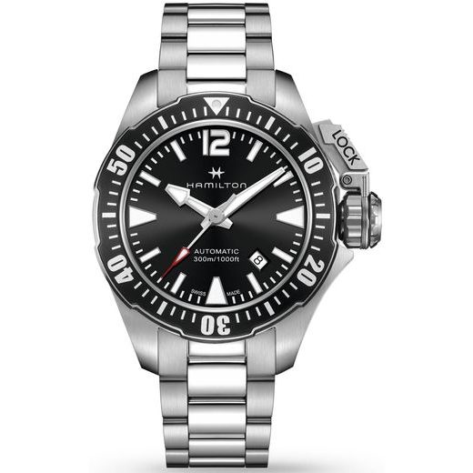 HAMILTON KHAKI NAVY FROGMAN AUTOMATIC H77605135 - KHAKI NAVY - ZNAČKY