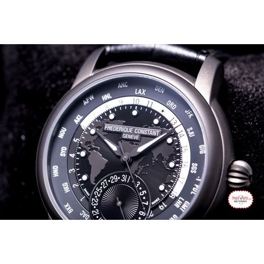 FREDERIQUE CONSTANT MANUFACTURE CLASSIC WORLDTIMER AUTOMATIC GLOBETROTTER LIMITED EDITION FC-718BAWM4TH6 - MANUFACTURE - ZNAČKY
