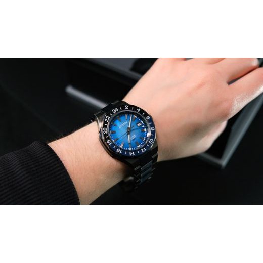 CITIZEN SERIES 8 GMT AUTOMATIC 100TH ANNIVERSARY LIMITED EDITION NB6036-52W - SERIES 8 - ZNAČKY
