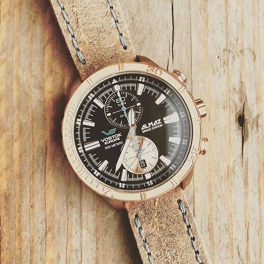VOSTOK EUROPE ALMAZ BRONZE LINE 6S11/320O266 - ALMAZ SPACE STATION - ZNAČKY