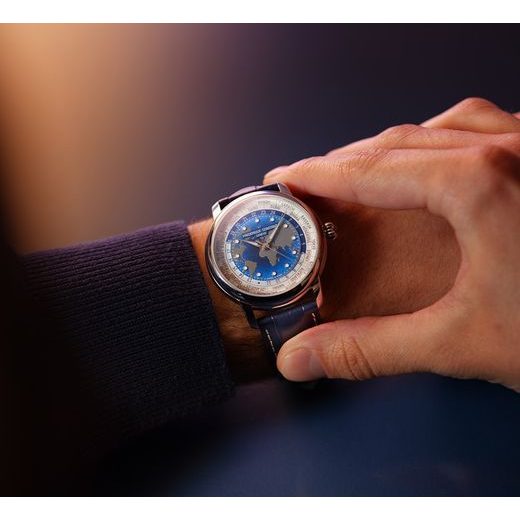 FREDERIQUE CONSTANT MANUFACTURE CLASSIC WORLDTIMER AUTOMATIC FC-719BLW3H6 - MANUFACTURE - ZNAČKY