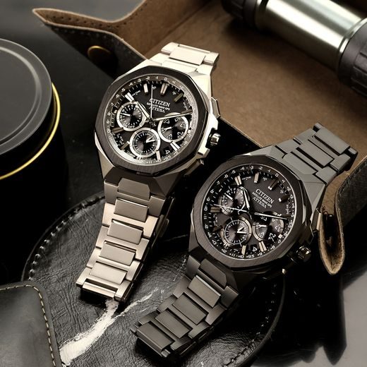 CITIZEN ATTESA SATELIT WAVE GPS CC4104-53E - SUPER TITANIUM - ZNAČKY