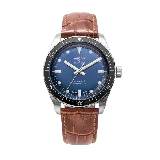 VULCAIN SKINDIVER NAUTIQUE BLUE WITH WHITE LUM - SKINDIVER NAUTIQUE - ZNAČKY