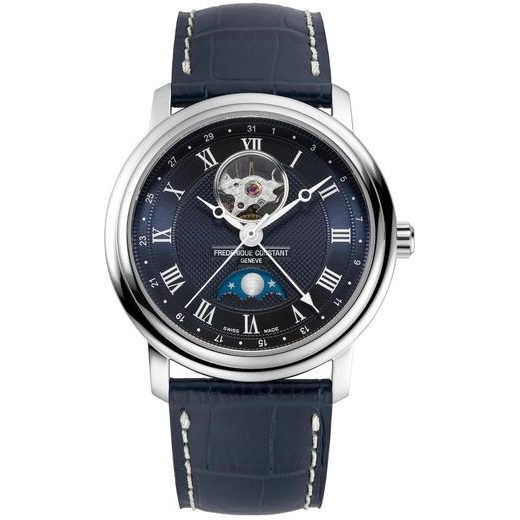 FREDERIQUE CONSTANT CLASSICS HEART BEAT MOONPHASE DATE AUTOMATIC FC-335MCNW4P26 - CLASSICS GENTS - ZNAČKY