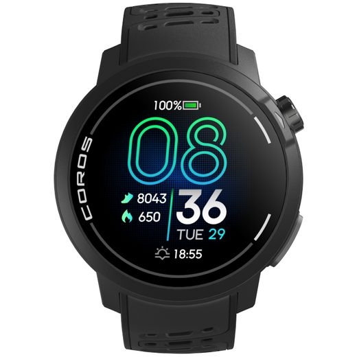 ŠPORTOVÉ HODINKY COROS PACE PRO GPS BLACK WPACEP-BLK - PACE PRO - ZNAČKY
