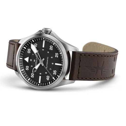 HAMILTON KHAKI AVIATION PILOT DAY DATE AUTO 39MM H76305530 - KHAKI AVIATION - ZNAČKY