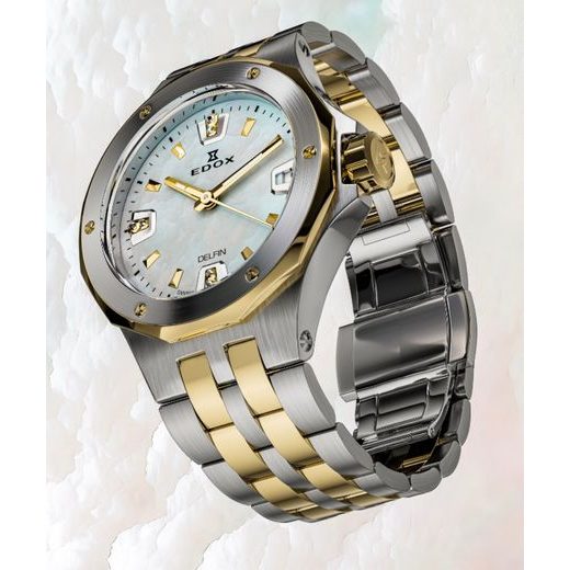 EDOX DELFIN ORIGINÁLNY POTÁPAČ S DÁTUMOM 53100-357JM-NADND - DELFIN - ZNAČKY