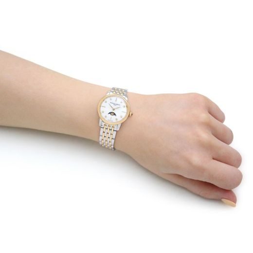 FREDERIQUE CONSTANT SLIMLINE LADIES MOONPHASE QUARTZ FC-206MPWD1S3B - SLIMLINE LADIES - ZNAČKY
