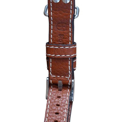 KOŽENÝ ŘEMÍNEK BIATEC | SVĚTLEHNĚDÝ NAVIGATOR Z BŮVOLÍ KŮŽE - 20 MM - REMIENKY - OSTATNÉ