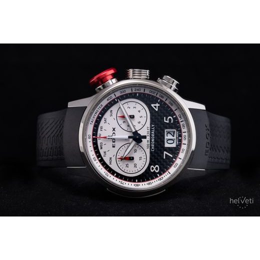 EDOX CHRONORALLY 45 LIMITOVANÁ EDÍCIA QUARTZ CHRONOGRAPH 38003-TINR-CANBR - CHRONORALLY - ZNAČKY