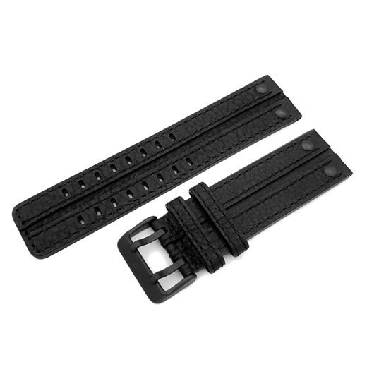 KOŽENÝ REMIENOK VOSTOK EUROPE PRE EXPEDITION - ČIERNA/ČIERNA PRACKA - REMIENKY - OSTATNÉ