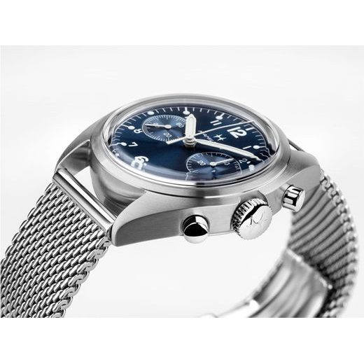 HAMILTON KHAKI AVIATION PILOT PIONEER MECHANICAL CHRONO H76409140 - KHAKI AVIATION - ZNAČKY