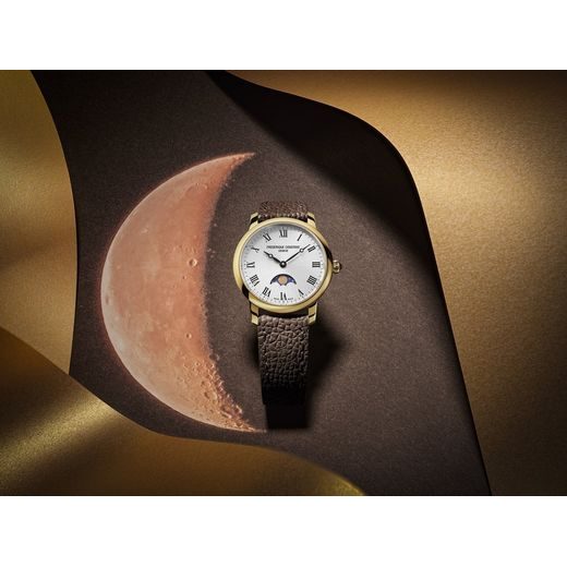 FREDERIQUE CONSTANT SLIMLINE LADIES MOONPHASE QUARTZ FC-206RS1S5 - SLIMLINE LADIES - ZNAČKY