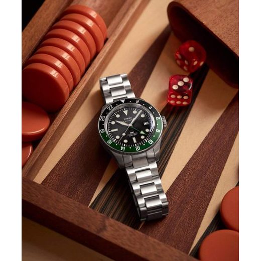 TIMEX WATERBURY HERITAGE AUTOMATIC GMT TW2Y60800UK - TIMEX - ZNAČKY