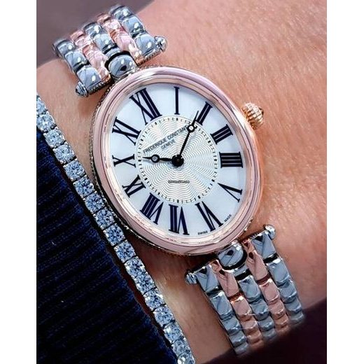 FREDERIQUE CONSTANT CLASSICS ART DECO OVAL QUARTZ FC-200MPW2V2B - CLASSICS LADIES - ZNAČKY