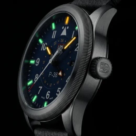 LUMINOX AIR PILOT P-38 LIGHTNING™ GMT 9520, SÉRIA XA.9523 - AIR - ZNAČKY