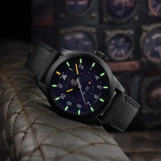 LUMINOX AIR PILOT P-38 LIGHTNING™ GMT 9520, SÉRIA XA.9523 - AIR - ZNAČKY