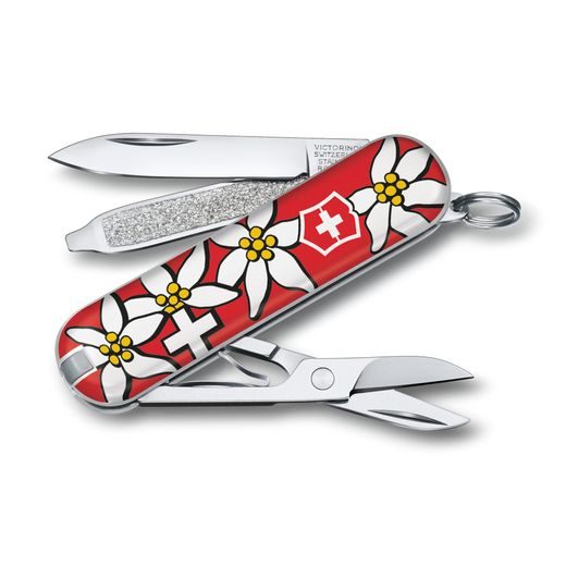 NŮŽ VICTORINOX CLASSIC SD EDELWEISS 0.6223.840 - VRECKOVÉ NOŽE - OSTATNÉ