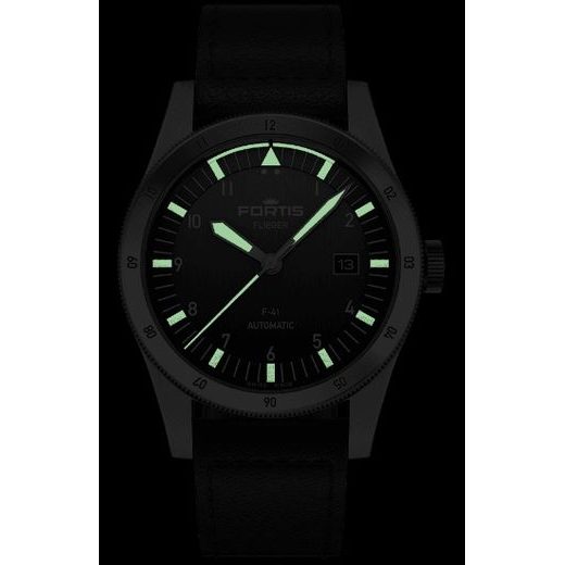 FORTIS FLIEGER F-41 BLACK F4220018 - FLIEGER - ZNAČKY