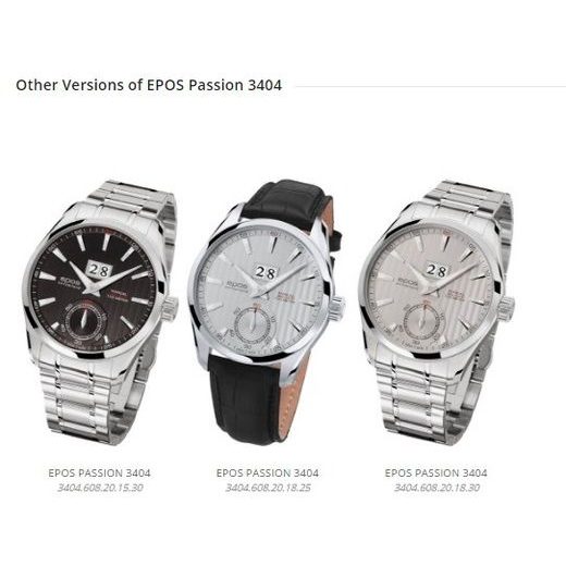 EPOS PASSION 3404.608.20.15.25 - ARTISTRY - ZNAČKY