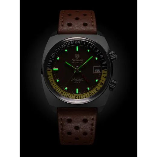 NIVADA GRENCHEN ANTARCTIC GMT - BLACK - ANTARCTIC - ZNAČKY