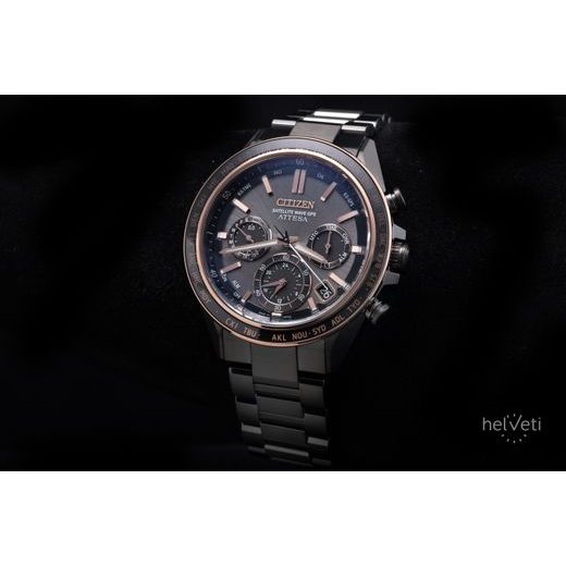 CITIZEN ATTESA SATELLITE WAVE GPS CC4074-61W - SUPER TITANIUM - ZNAČKY