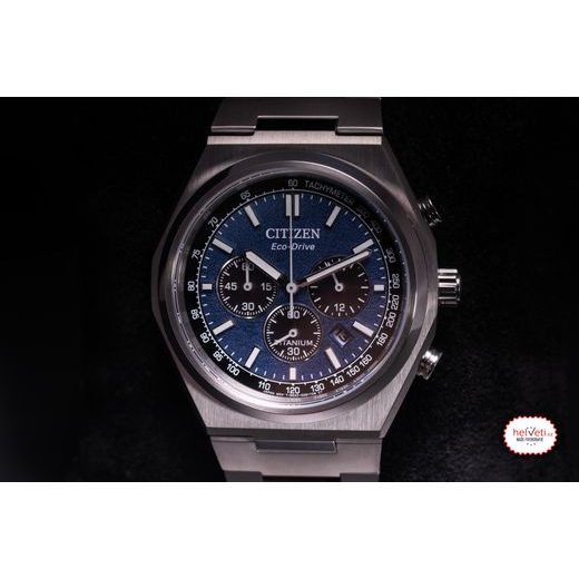 CITIZEN ECO-DRIVE SUPER TITANIUM CHRONO CA4610-85L - SUPER TITANIUM - ZNAČKY