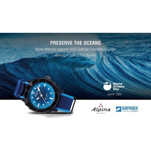 ALPINA SEASTRONG DIVER GYRE LADIES LIMITED EDITION AL-525LMPLNB3VG6 - DIVER 300 AUTOMATIC - ZNAČKY