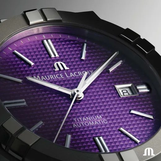 MAURICE LACROIX AIKON AUTOMATIC TITANIUM AI6008-TT032-430-1 - AIKON - ZNAČKY