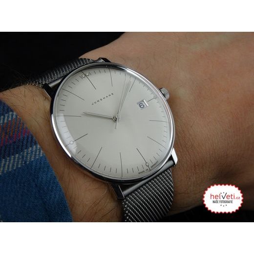 JUNGHANS MAX BILL QUARTZ SAPPHIRE 41/4463.46 - MAX BILL QUARTZ - ZNAČKY