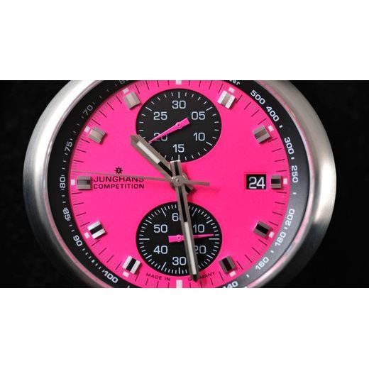 JUNGHANS 1972 COMPETITION PINK AUTOMATIC LIMITED EDITION 27/4406.00 - 1972 - ZNAČKY