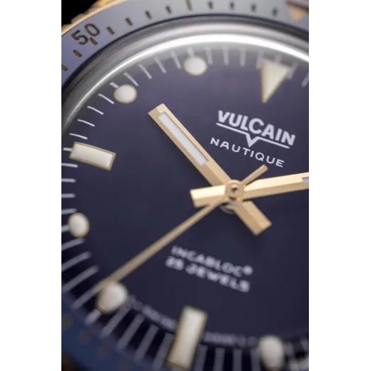 VULCAIN SKINDIVER NAUTIQUE GOLD / BLUE - SKINDIVER NAUTIQUE - ZNAČKY