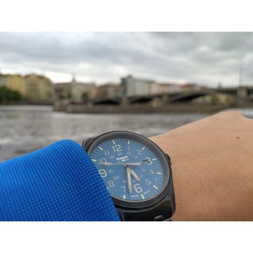 TRASER P67 OFFICER PRO GUNMETAL SKYBLUE STEEL - HERITAGE - ZNAČKY